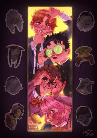 Looking through